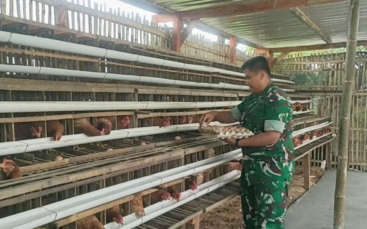 Kodim 0805/Ngawi Budidaya Perikanan dan Peternakan
