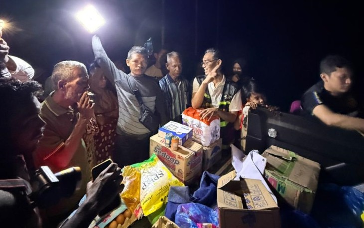 Bea Cukai Lhokseumawe sat Salurkan Bantuan Kemenkeu Aneuk Nanggroe untuk Korban Banjir di Langkahan