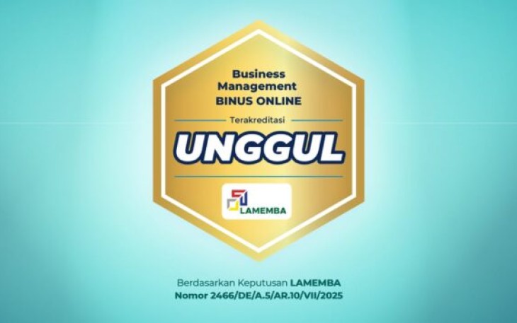 Business Management BINUS Online Terakreditasi Unggul: Komitmen Hadirkan Kuliah Online Berkualitas
