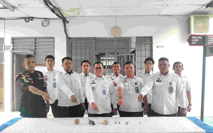 Lapas Sibolga gelar razia kamar hunian, Kamis (11/9)