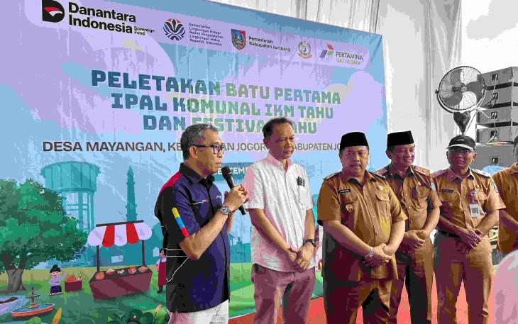 Groundbreaking IPAL Sentra Tahu Jombang