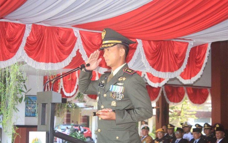 Dandim 0806/Trenggalek Letkol Inf Isnanto Roy Saputro 