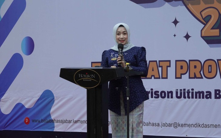 Kepala Balai Bahasa Provinsi Jabar Herawati