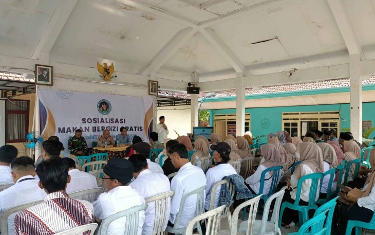 Sosialisasi Program Makan Bergizi Gratis Wilayah Kecamatan Mantingan