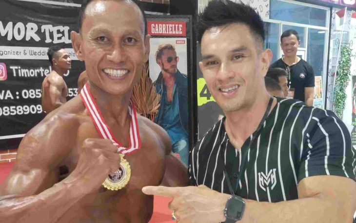 Fajar bersama juri The Beginner Body Contest 2025, Minggu (12/10)