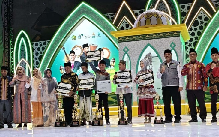 Juara Lomba Qasidah Kolaborasi STQH Kendari, Rabu (15/10)