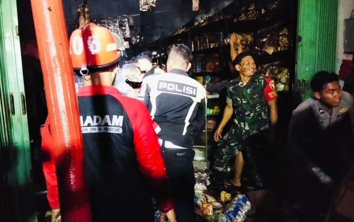 Padamkan kebakaran di wilayah desa binaan 