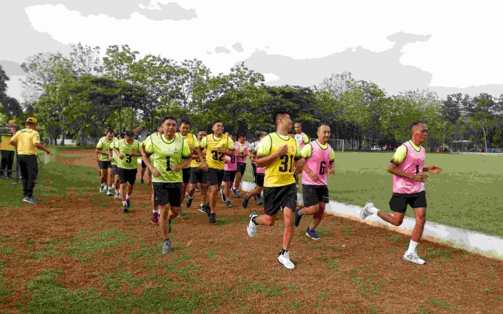 Garjas periodik prajurit Kodim 0801/Pacitan, Kamis (23/10)