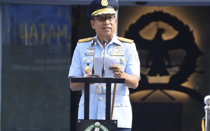 Dankoharmatau Marsma TNI Ir Suryanto