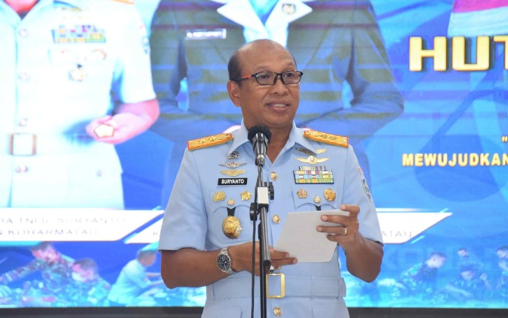 Dankoharmatau Marsma TNI Ir Suryanto
