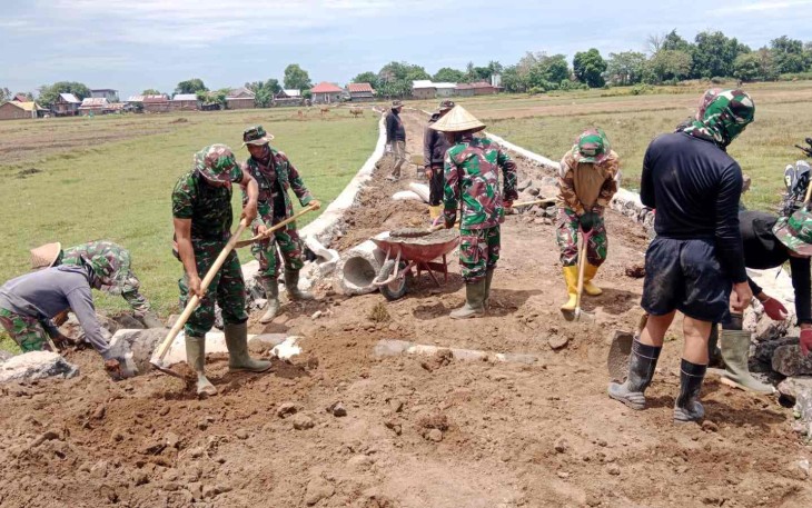 Sasaran fisik TMMD ke 126 Kodim Takalar 