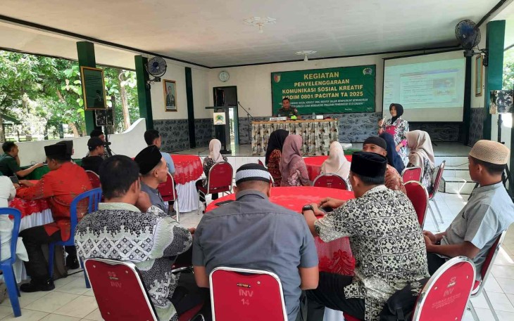 Komsos kreatif wawasan kebangsaan Kodim 0801/Pacitan 