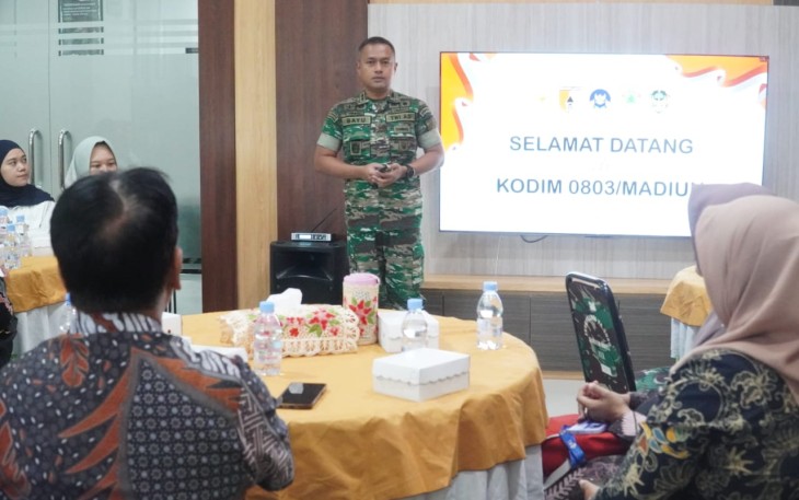 Dandim 0803/Madiun Sosialisasi Makan Bergizi Bersama Yayasan Cinta Pengabdian Sosial Indonesia