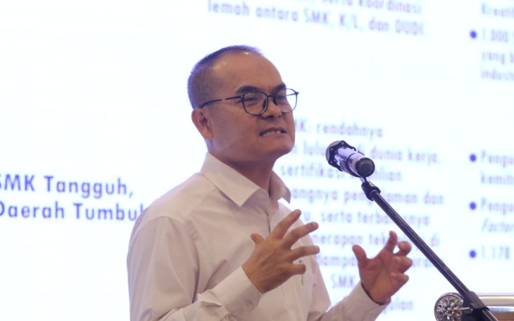 Direktur Jenderal Pendidikan Vokasi PKPLK, Tatang Muttaqin