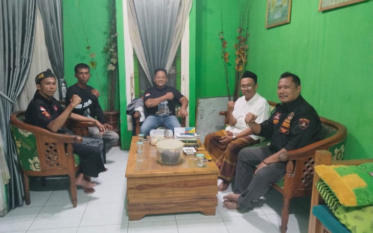 GRIB Jaya PAC Cepu bersilaturahmi ke ketua MWCNU Cepu.