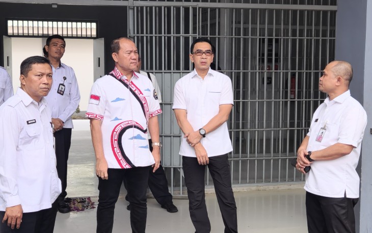 Kunjungan Kerja Sesditjenpas ke Lapas Kelas II A Lombok Barat.
