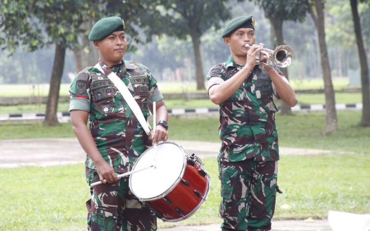 Lomba Genderang Sangkakala Divif 1 Kostrad, Rabu (5/2)