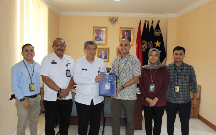 Ditjenim Sumut Terima Kunker GM PT Garuda Indonesia (Persero) Tbk