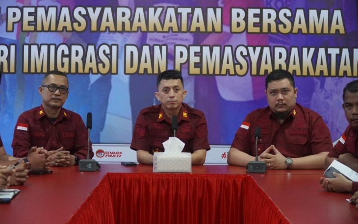 Rutan Kelas I Medan Ikuti Kegiatan Pengarahan Dirjenpas