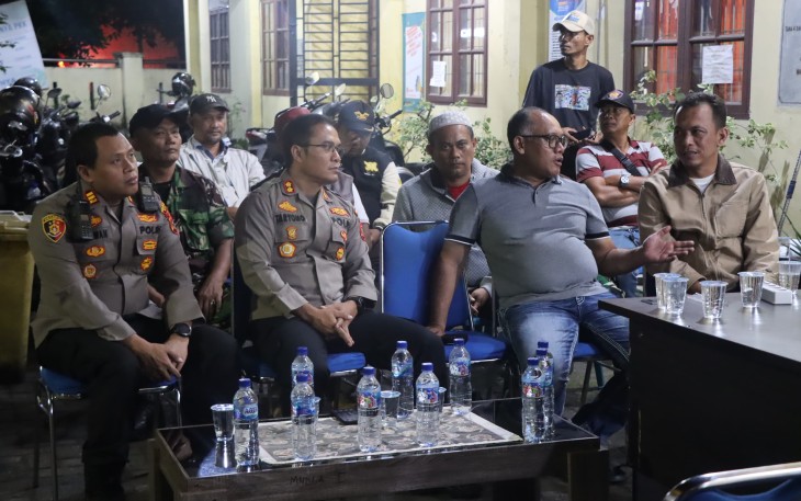 Kapolrestabes Medan Sambangi Ronda di Posko Satgas Anti Tawuran 3 Pilar.