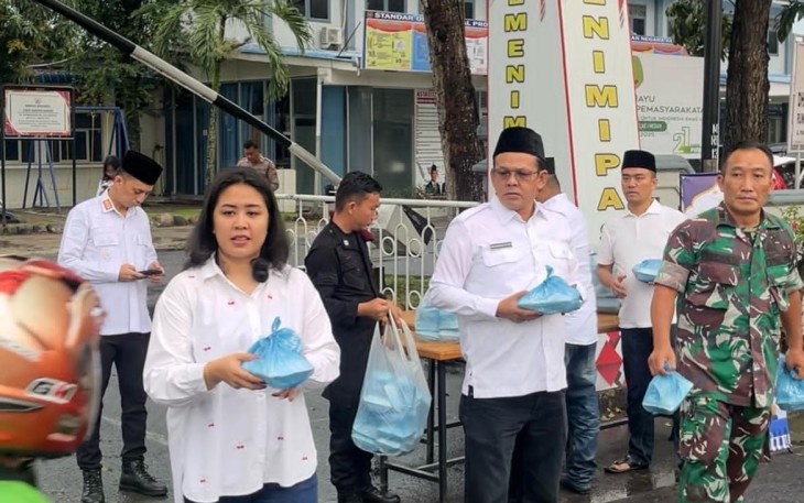 Rutan Kelas I Medan Kembali Bagikan Takjil kepada Masyarakat
