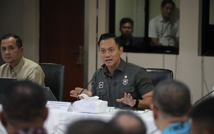 Mentrans Iftitah bersama Menko AHY di Batam, Selasa (18/3)