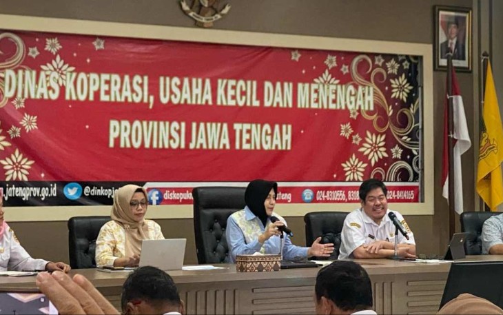 Rakor Kemenkop dan dinas Koperasi se-Jateng