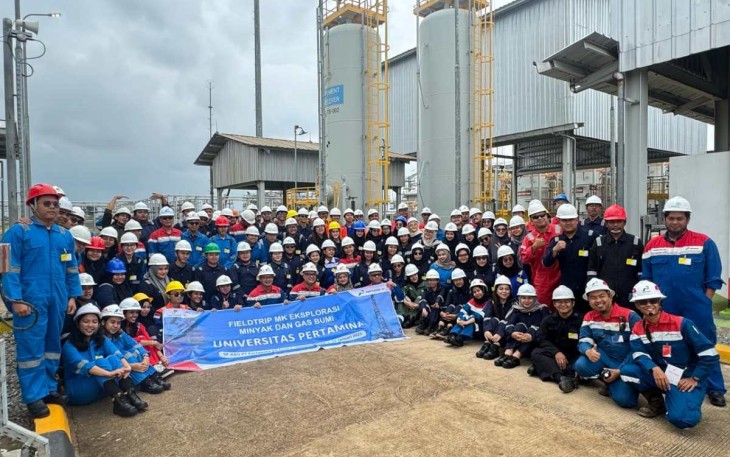 Mahasiswa UPER magang di PT Pertamina 
