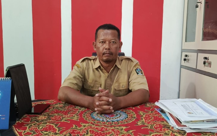 Kades Tumpang Kec. Talun, Kab. Blitar, Agus Salim. (Klikwarta.com)