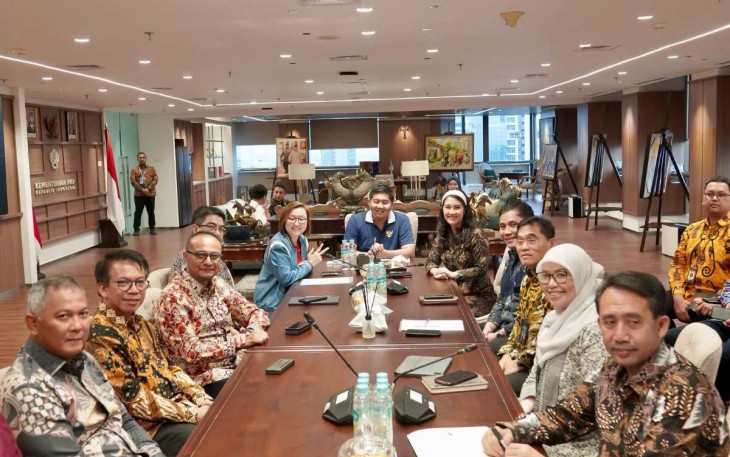 Wamenekraf Irene Umar mendukung program Kementerian Perumahan dan Kawasan Permukiman dalam menyediakan hunian subsidi bagi pejuang ekonomi kreatif, Wisma Mandiri 2, Jakarta, Selasa (25/03/2025).