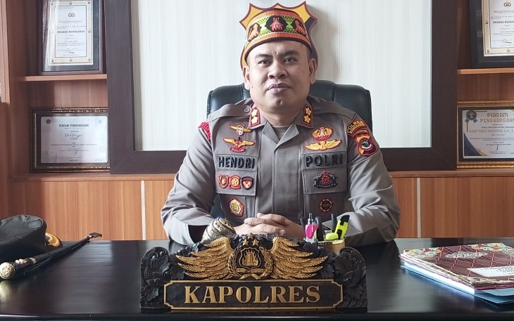 Kapolres Manggarai AKBP Hendri Syaputra,S.I.K