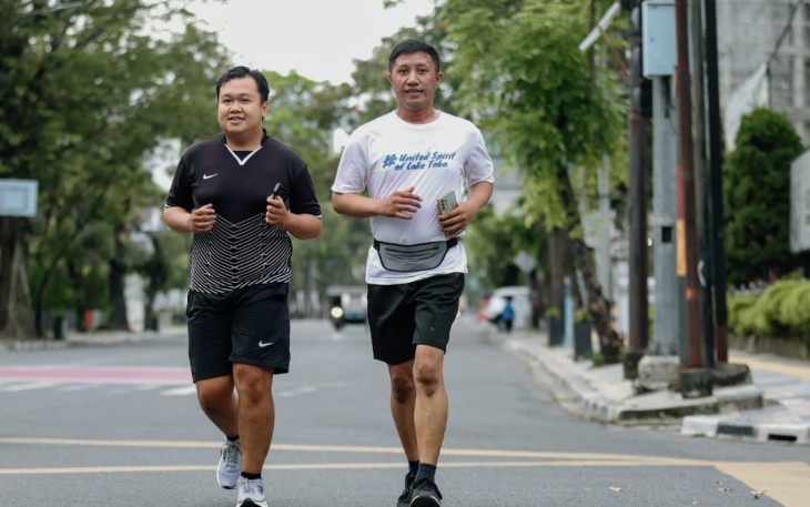 Sejumlah Jurnalis Kota Medan Menerapkan Pola Hidup Sehat