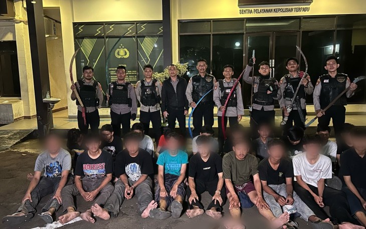 19 Remaja Diamankan Di Penjaringan Diduga Hendak Akan Tawuran