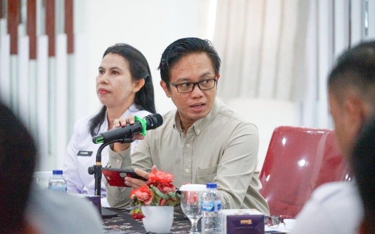 Kakanwil KementerianHAM Sumut-Kepri Tampak dalam Kolaborasi Meeting Bersama BPK RI