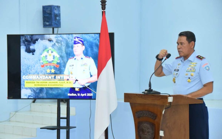 Dankoharmatau Marsekal Muda TNI Asfan Jauhari 