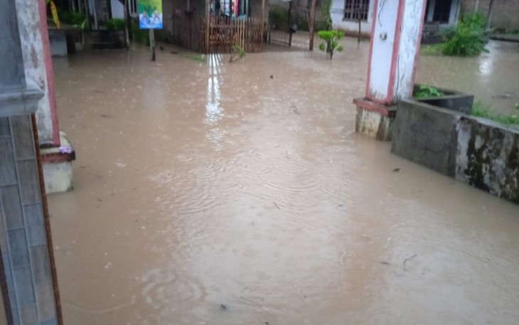 Banjir Terjadi Kota Bandar Lampung