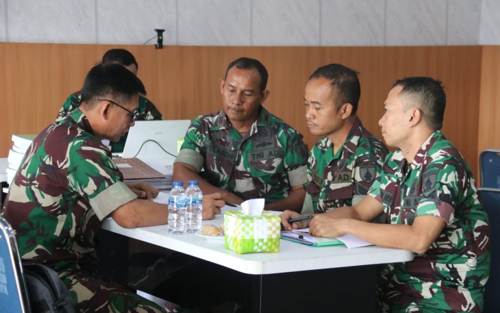 Tim Wasrik Itdam V Brawijaya di Kodim 0805/Ngawi