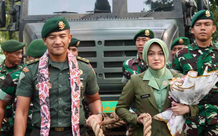 Tradisi Pelepasan Wadan Yonarmed 12 Kostrad 