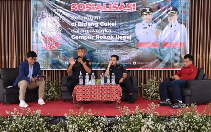 Pemkab Karanganyar dan Bea Cukai Edukasi Warga Ngargoyoso