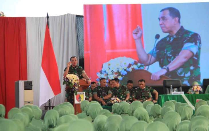 Pangdam V Brawijaya Mayjen TNI Rudy Saladin 