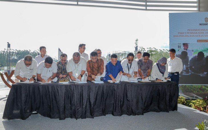 WIKA Kembali Dipercaya Tingkatkan Konektivitas Kawasan Inti Pusat Pemerintahan IKN