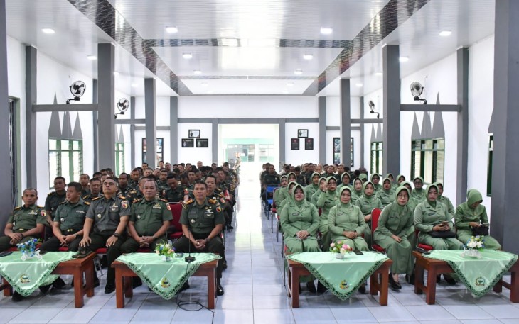 Vidcon jajaran Kodim 0802/Ponorogo 