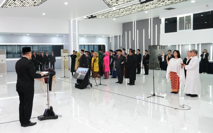 Wamen ATR BPN Lantik Pejabat Struktural dan Fungsional
