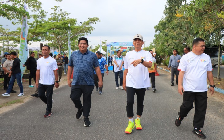 Bupati Bintan Ikuti Ajang Fun Run 5K Susuri Pesona Alam Bintan