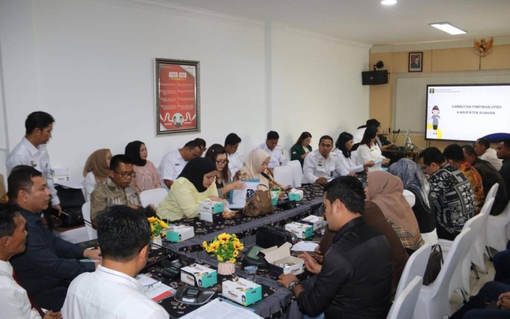 Kanwil Kemenkum Sumut Rapat Mediasi Bersama Pansus DPRD Kab.Asahan