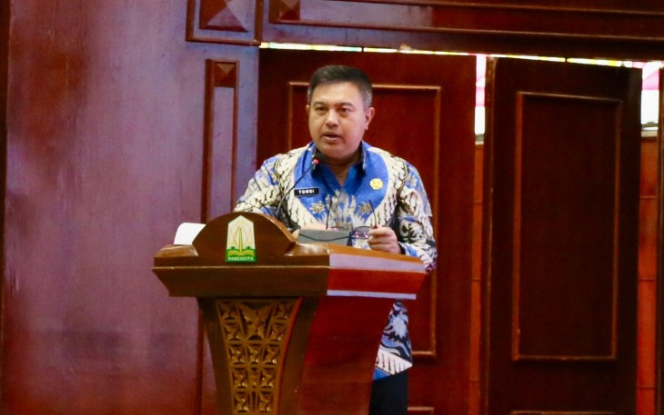 Sekretaris Jenderal (Sekjen) Kementerian Dalam Negeri (Kemendagri) Tomsi Tohir 