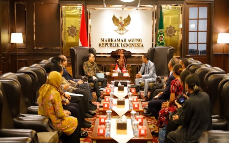 Ketua MA RI Sambut Kunjungan Resmi Presiden Tribunal de Recurso dan Dubes Timor Leste untuk Tingkatkan Kerja Sama Yudisial