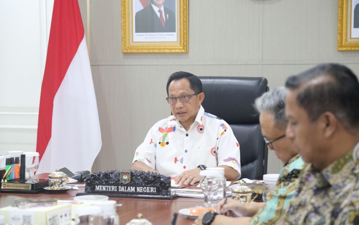 Menteri Dalam Negeri (Mendagri) Muhammad Tito Karnavian terus memastikan kesiapan acara launching kelembagaan 80.000 Koperasi Desa/Kelurahan (Kopdeskel) Merah Putih