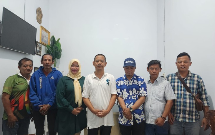 Ketua Pewarta Polrestabes Medan Poto Bersama Anggota Usai Jumat Barokah.