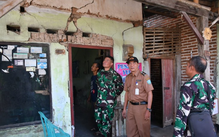 Dandim Ponorogo Cek Langsung Kondisi Rumah 